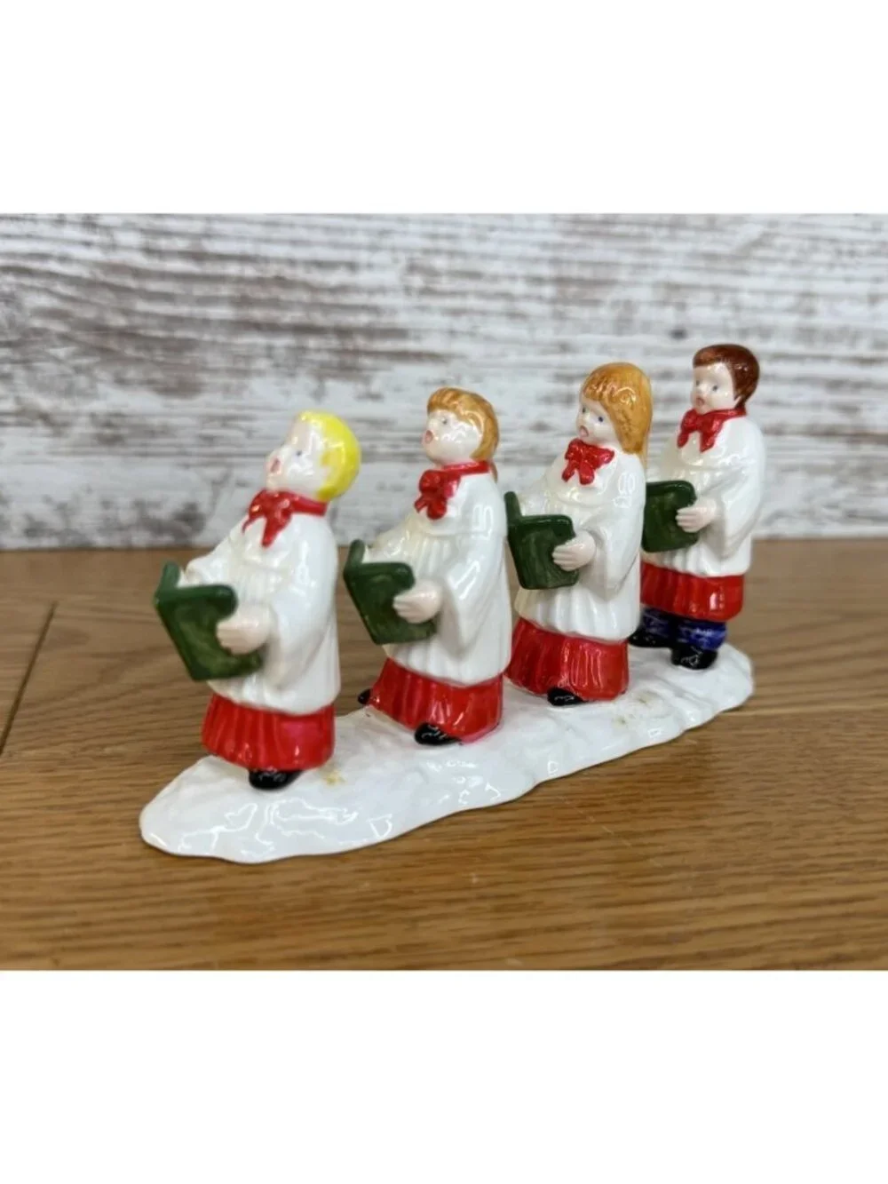 Dept.56 Snow Village Choir Kids 5147-0 Handpainted Ceramic Christmas Accessory